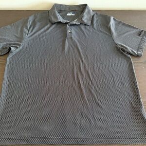 Ben Hogan Performance Athletic Golf Shirt Size 2XL Short Sleeve Gray. Pre-Owned
